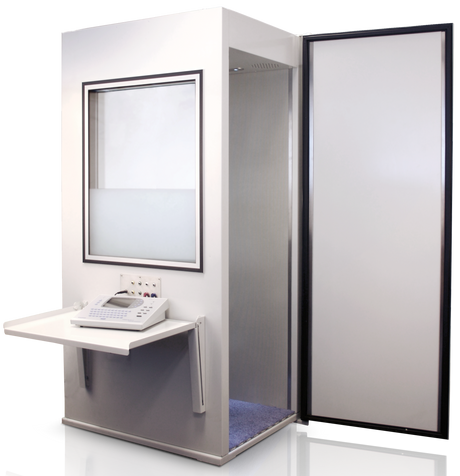 soundproof audiology booth UAE