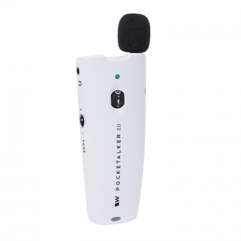Williams AV Pocketalker personal amplifier, assistive listening device for clear communication and enhanced hearing in noisy or group environments