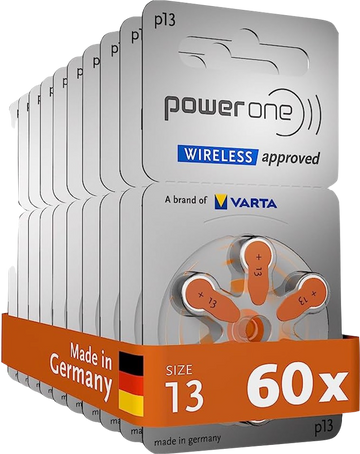 Hearing Aid Battery Powerone 13