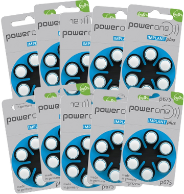 Hearing Aid Battery Powerone Implant